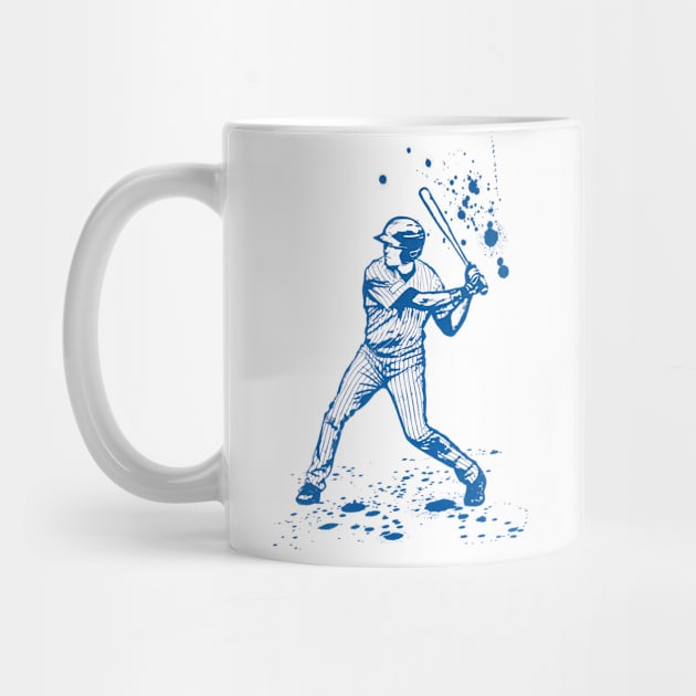 Baseball Batter or Hitter in Launch Position - 01 by SPJE Illustration Photography